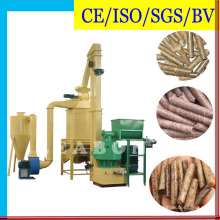 Biofuel 6mm Fabrication de granulés de bois Production Line Plant Press Machine